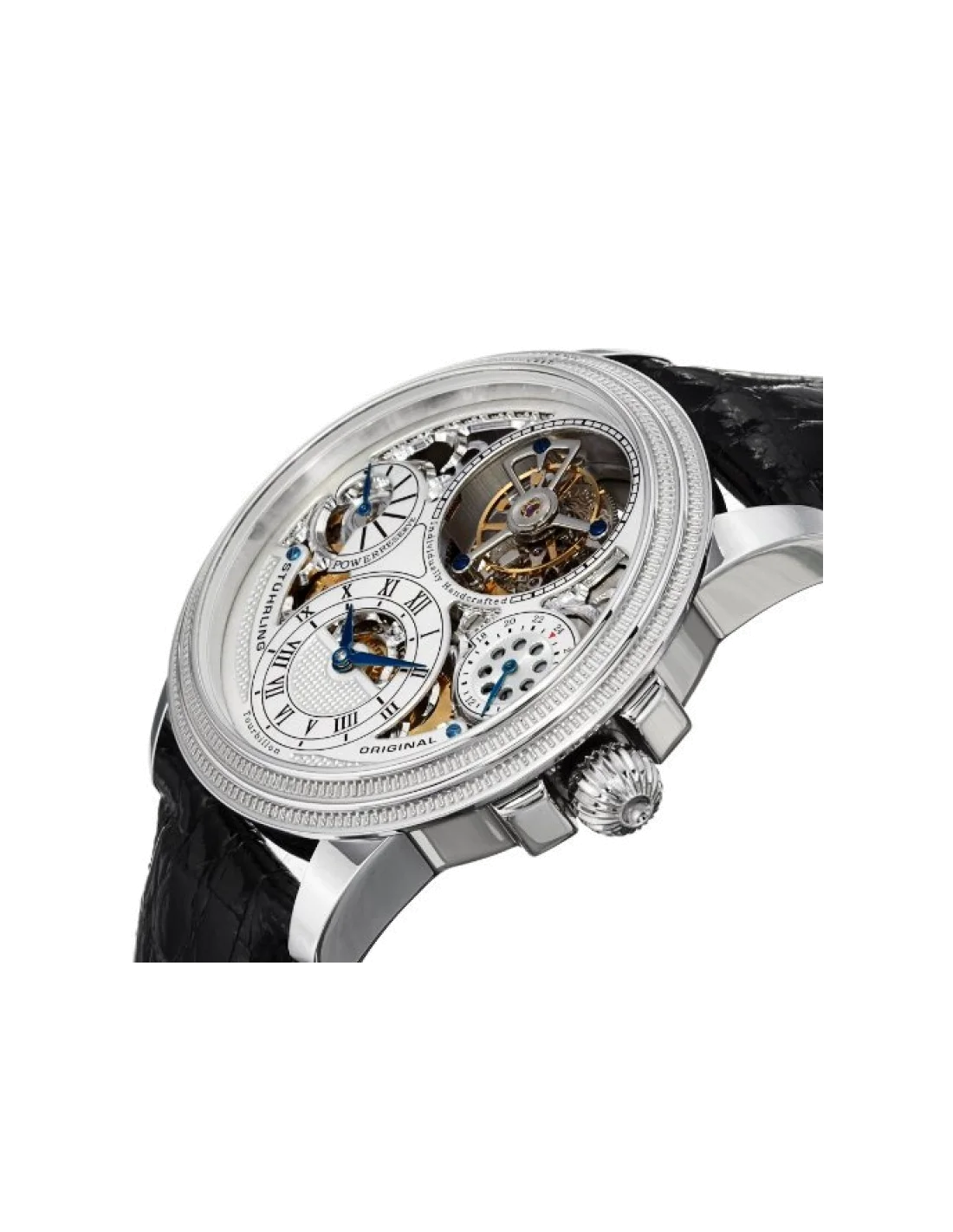 Montre Homme Stuhrling Original Tourbillon 213T.331X2 Noir vue 2