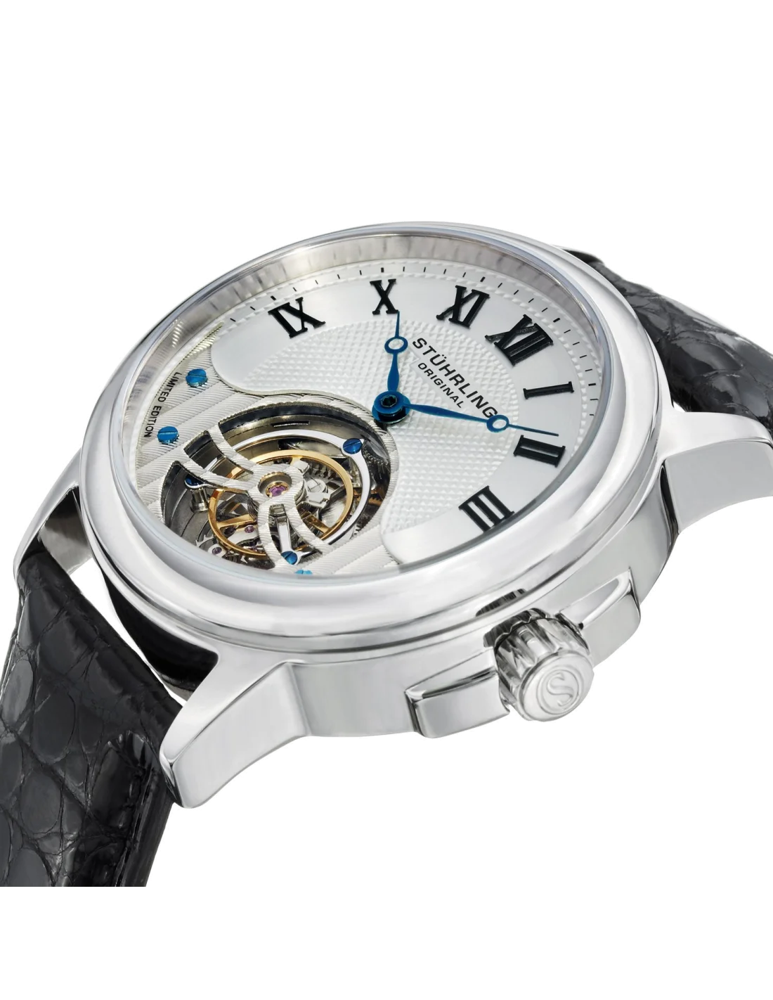 Montre Homme Stuhrling Original Tourbillon 541.331X2 Noir vue 2