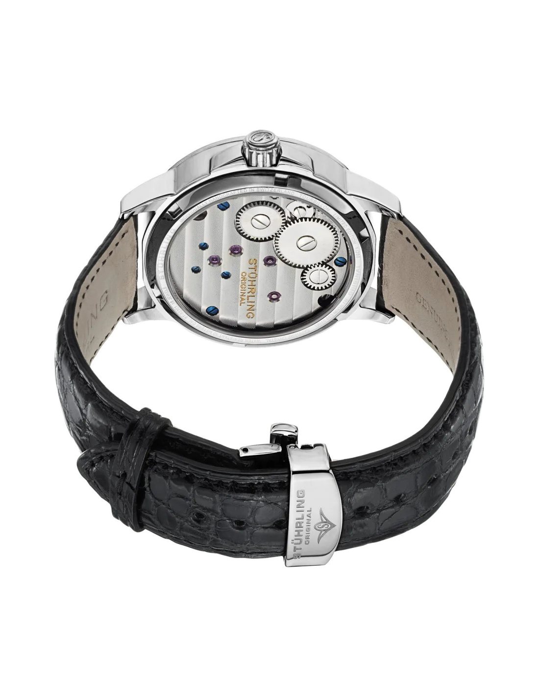 Montre Homme Stuhrling Original Tourbillon 541.331X2 Noir vue 3