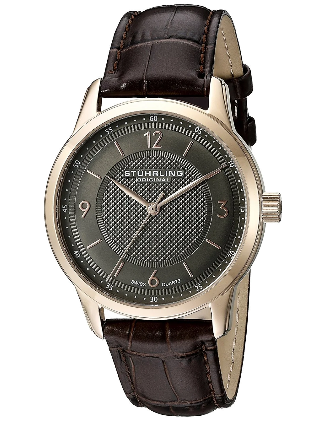 Montre Homme Stuhrling Original Symphony 572.04 Brun