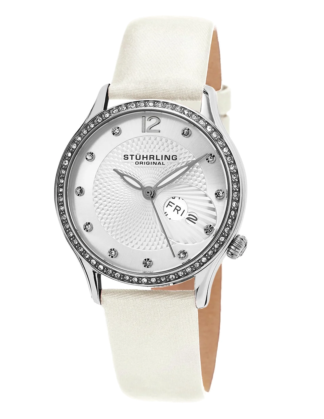Montre Femme Stuhrling Original Symphony 801.01 Blanc