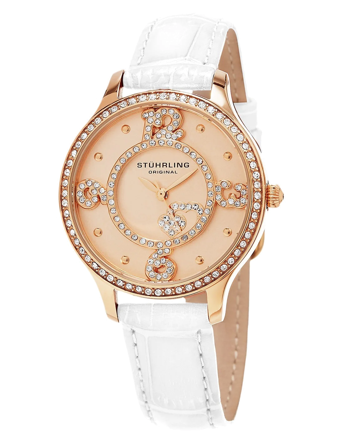 Montre Femme Stuhrling Original Vogue 760.05 Blanc