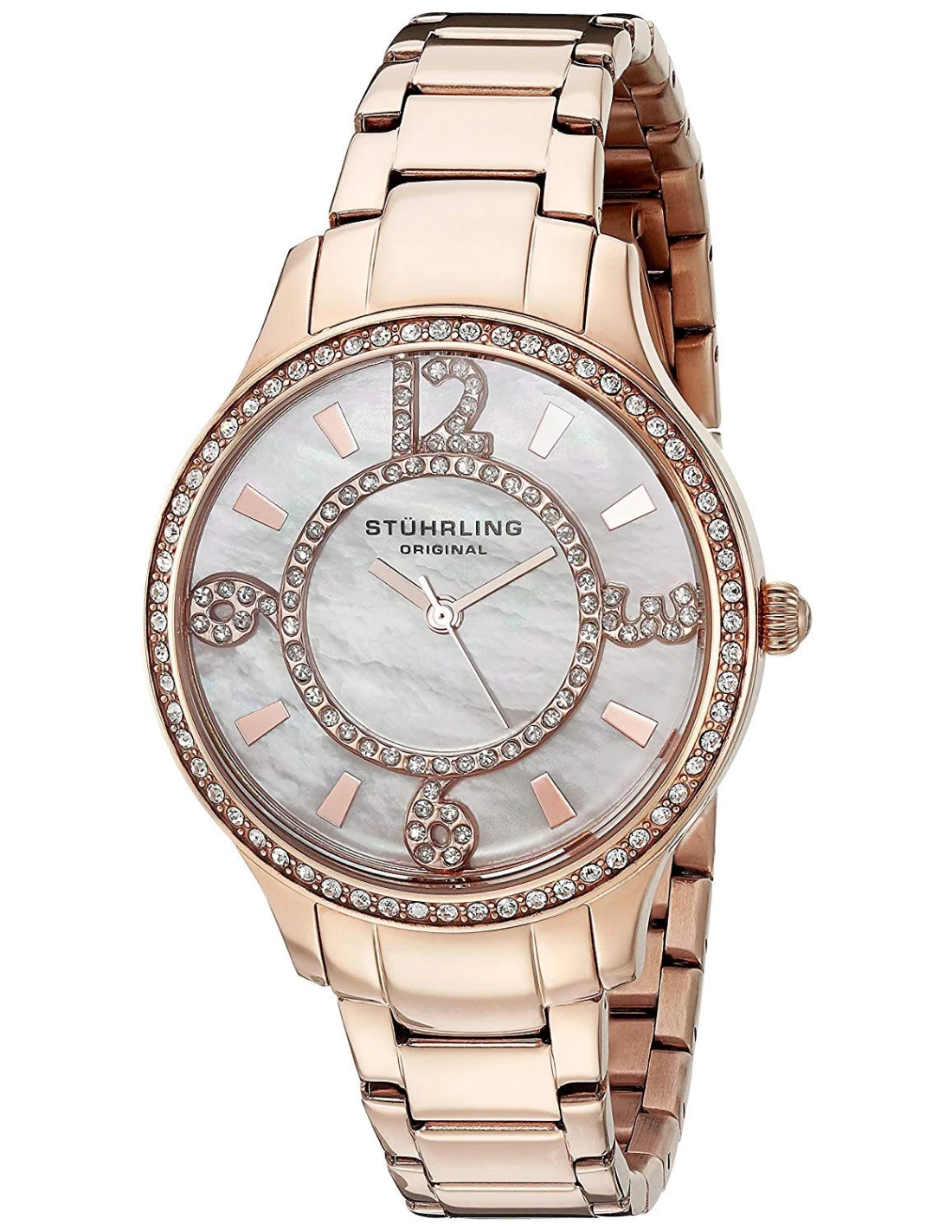 Montre Femme Stuhrling Original Vogue 559.05 Or Rose
