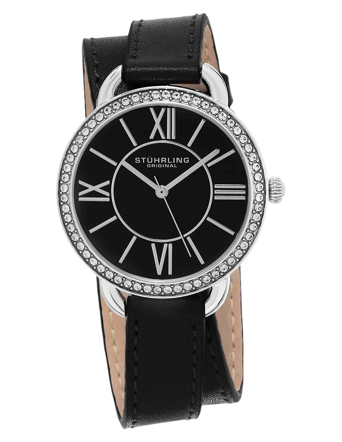 Montre Femme Stuhrling Original Vogue 587.02 Noir