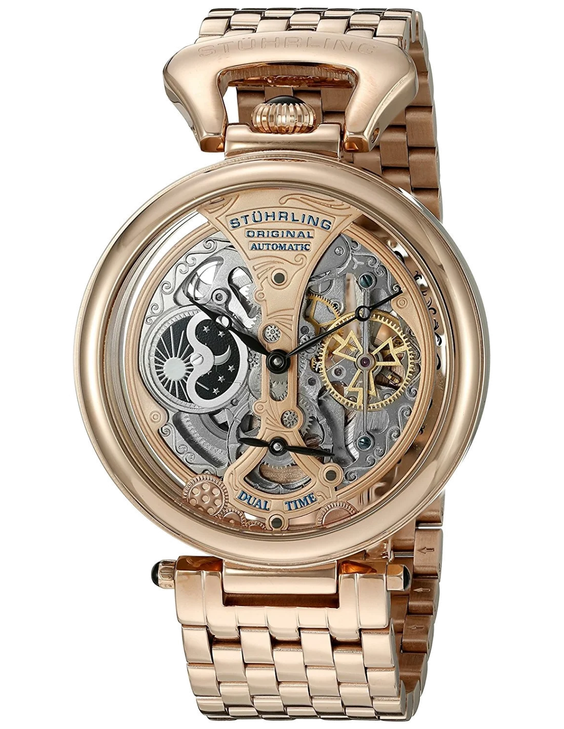 Montre Homme Stuhrling Original Legacy 797.03 Or Rose