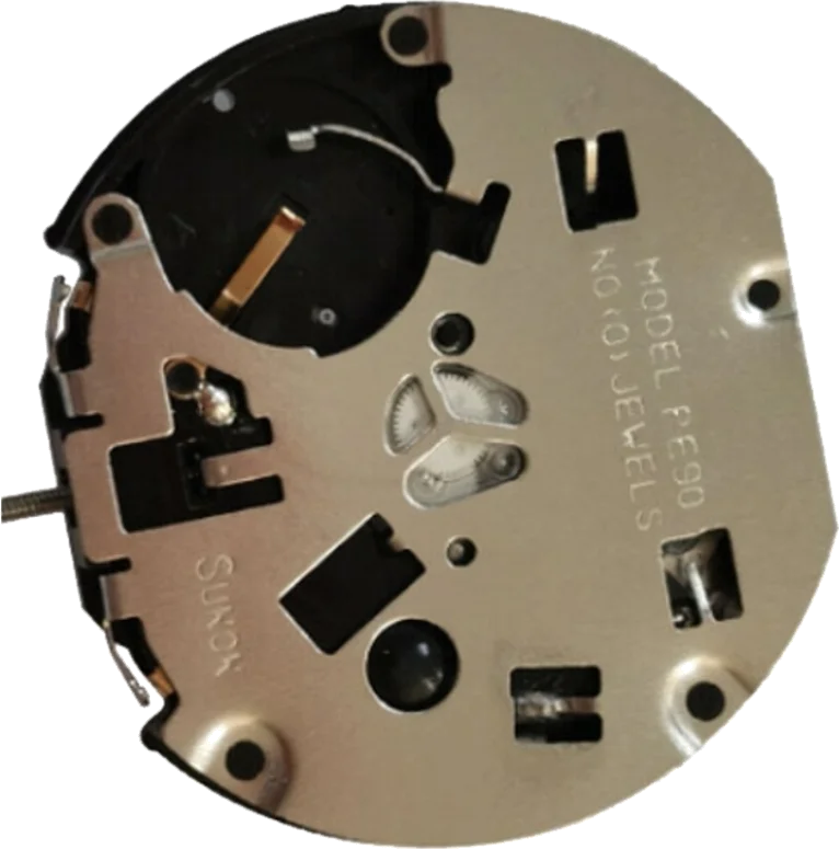 Mouvement à quartz Sunon chronographe PE90 vue 2