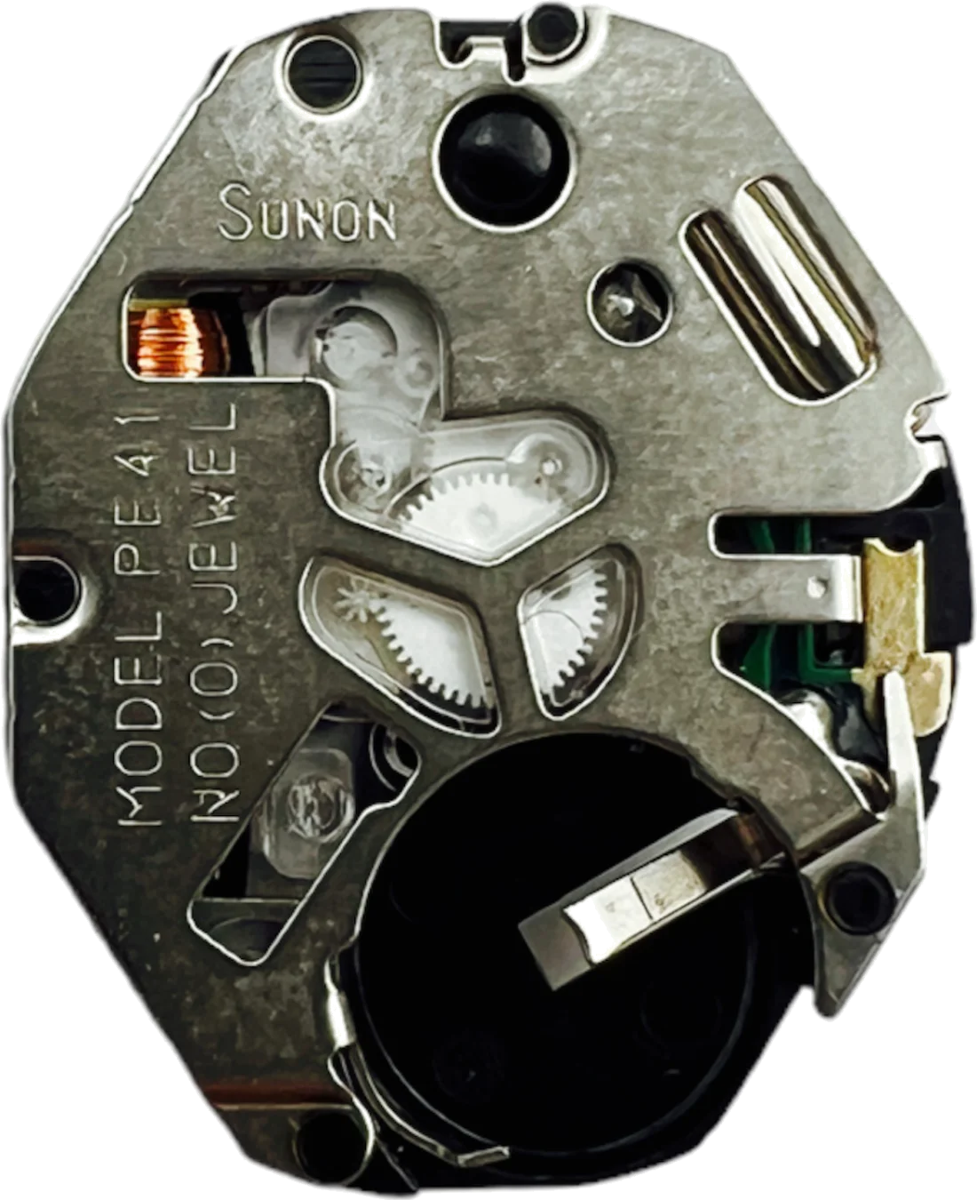 Mouvement horloger à quartz Sunon PE41 - Référence 109138 vue 2