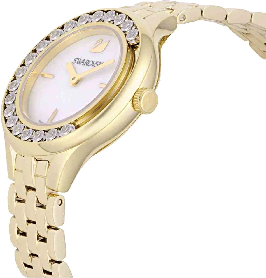 Montre Femme Swarovski Lovely Crystal 5242895 - Acier Doré Jaune & Cadran Nacre vue 2
