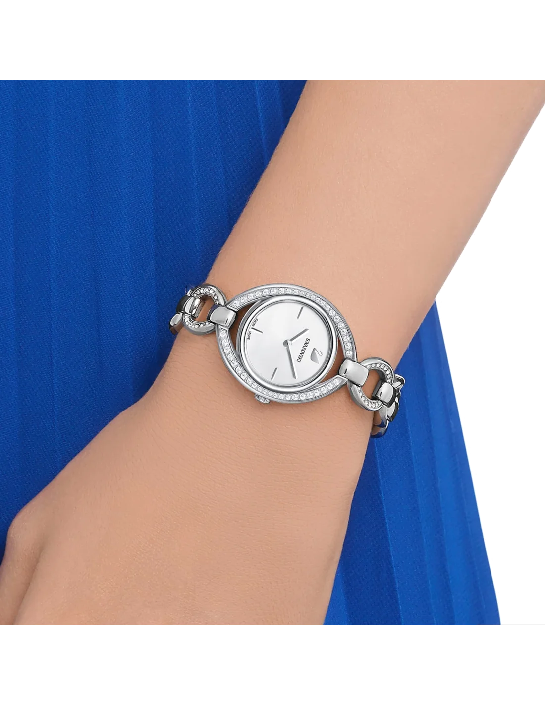 Montre Femme Swarovski Stella 5376815 en Acier Argenté vue 3