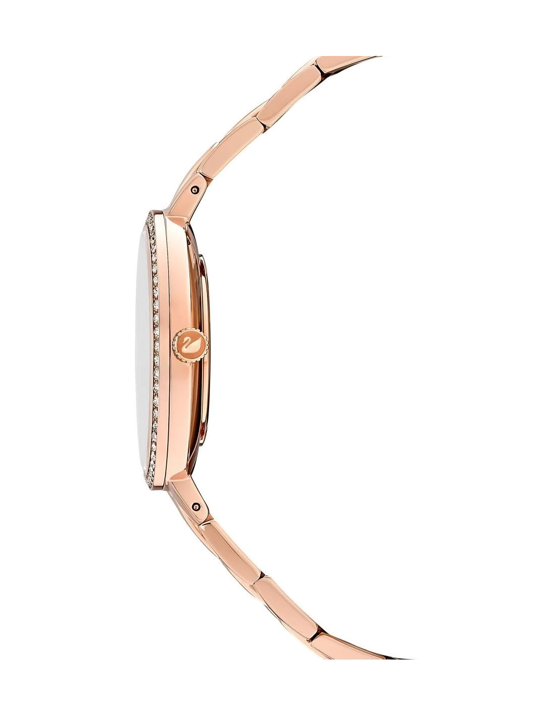Montre Swarovski Cosmopolitan 5517800 pour Femme, Boîtier Acier Or Rose 32mm, Cadran Poudre de Diamants vue 3