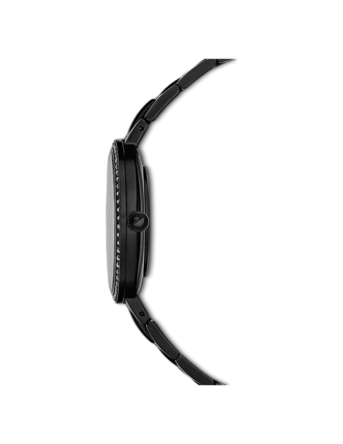 Montre Femme Swarovski Cosmopolitan 5547646, Cadran Noir Poudré de Diamants vue 3