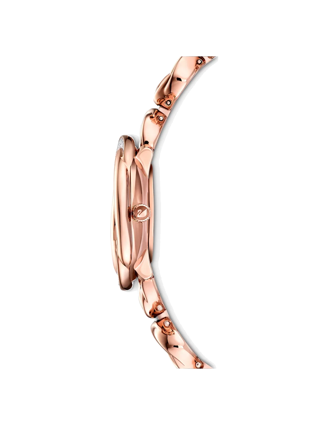 Montre Femme Swarovski 5552783 Cadran Bordeaux Acier Or Rose Cristaux vue 3
