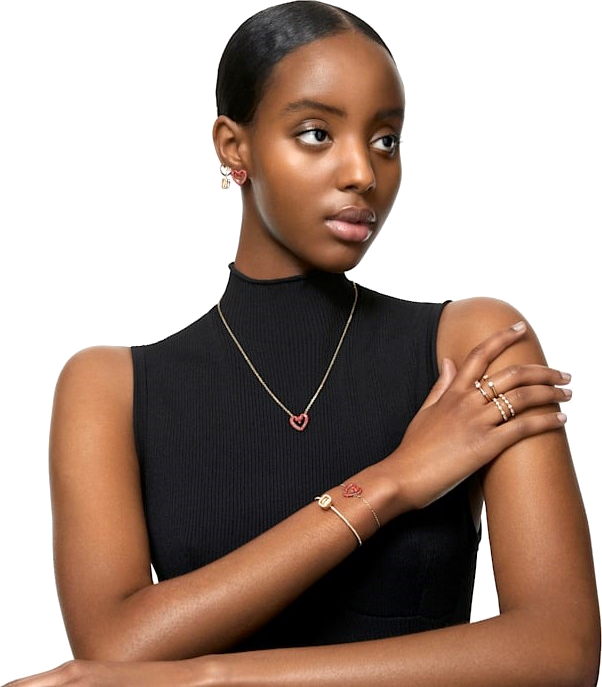 Bracelet Swarovski Jonc Millenia en métal rhodié - Jaune vue 3