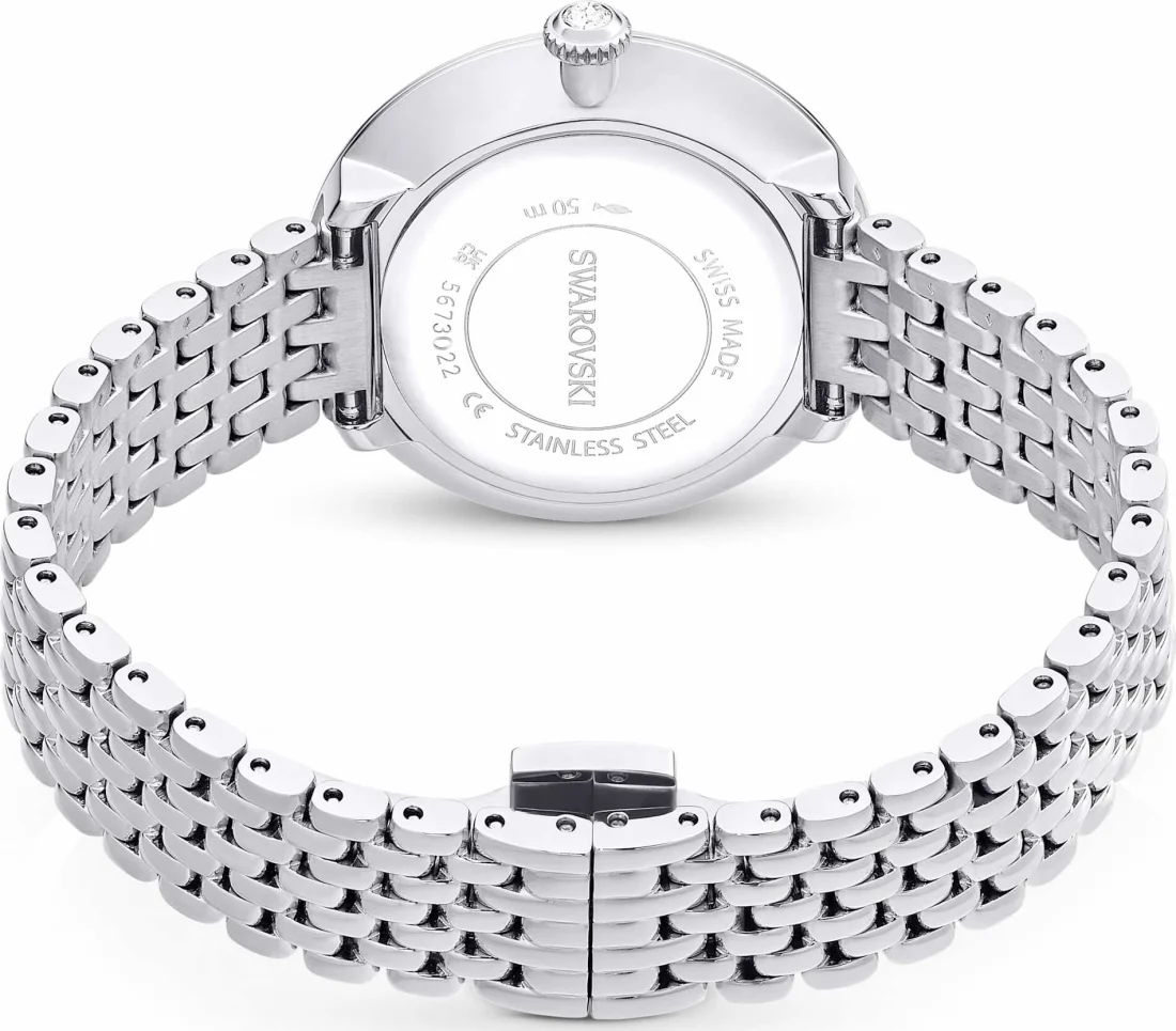 Montre Swarovski Certa 5673022 pour Femme, Boîtier Acier et Cristaux, Cadran Argent vue 6