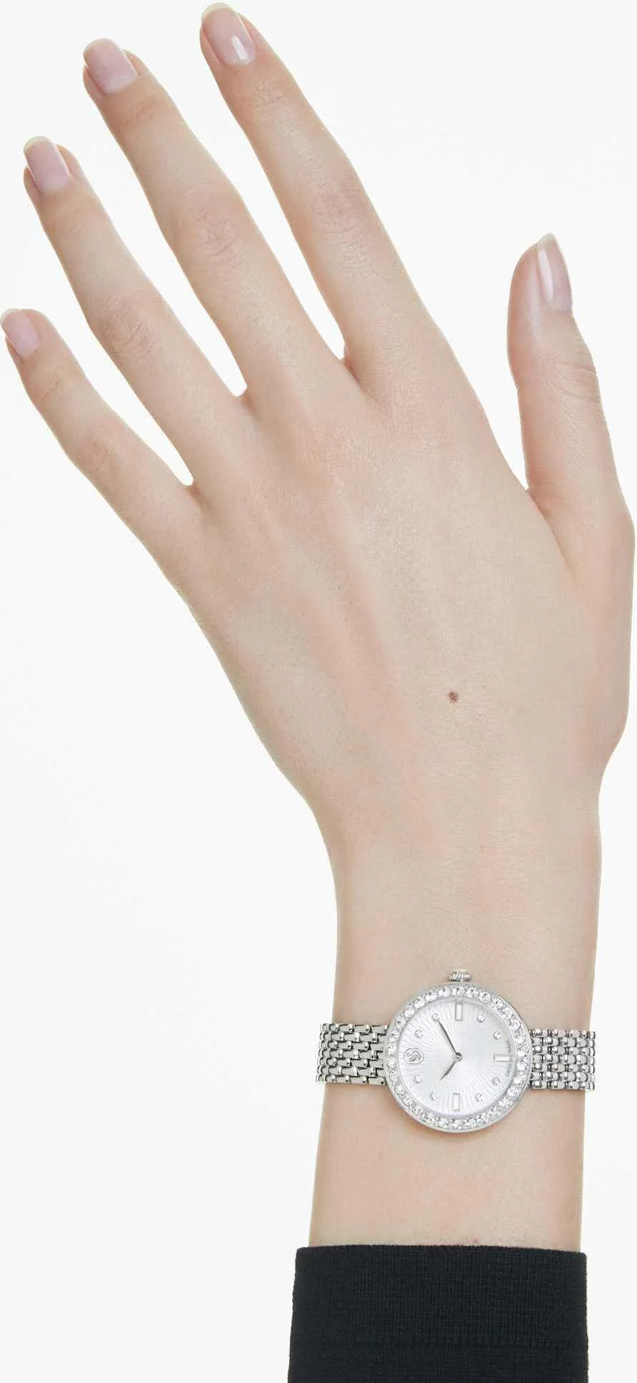 Montre Swarovski Certa 5673022 pour Femme, Boîtier Acier et Cristaux, Cadran Argent vue 8