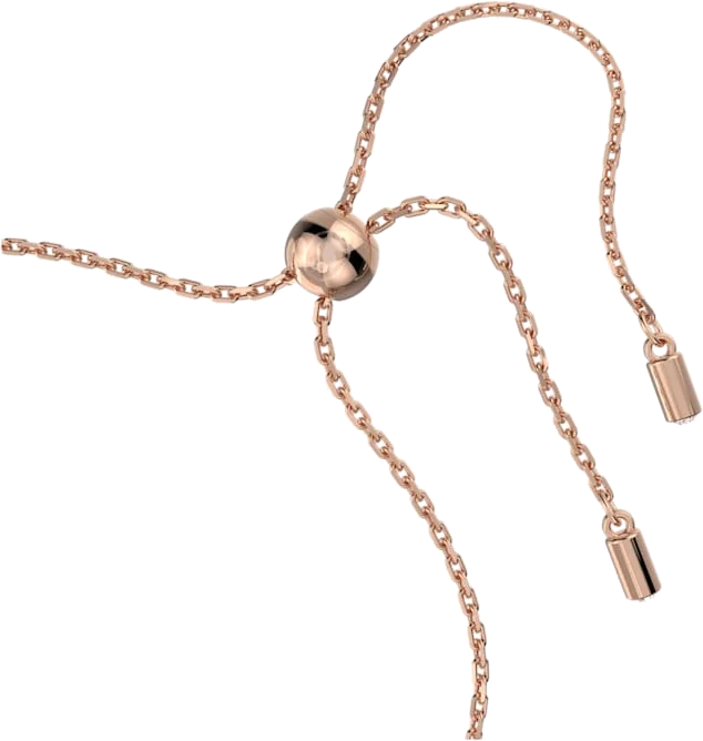 Bracelet Swarovski Stella 5645460 en métal plaqué or rose avec étoile et cristaux, ajustable pour femme vue 3