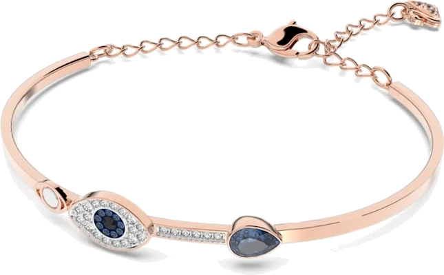 Bracelet-jonc Swarovski Symbolic 5171991 en métal plaqué or rose pour femme