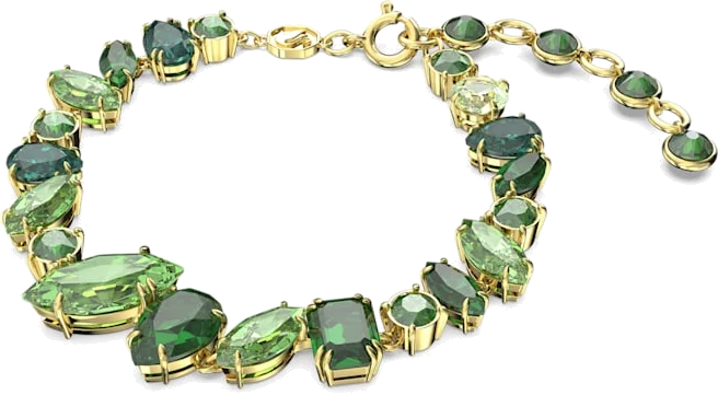 Bracelet Swarovski Gema 5652822 en cristaux verts pour femme