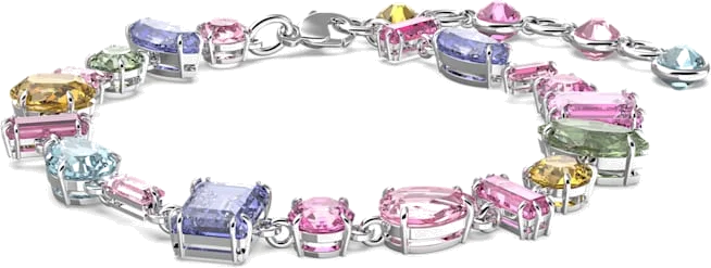 Bracelet Swarovski 5613739 Gema - Multicolore en métal rhodié pour Femme vue 2