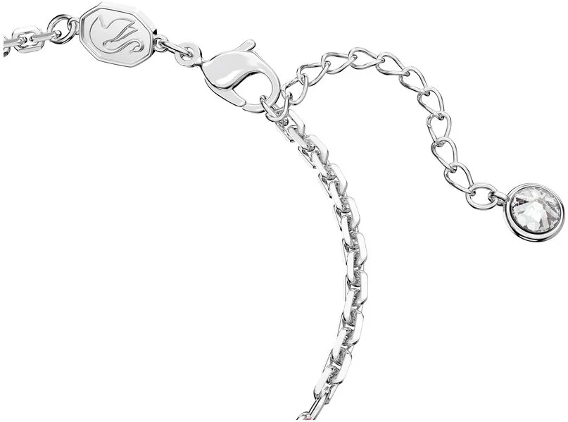 Bracelet Swarovski Pop Swan Cygne Bleu 5650187 en métal plaqué rhodium pour femme vue 3