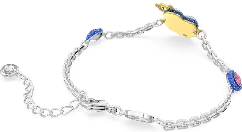 Bracelet Swarovski Pop Swan Cygne Bleu 5650187 en métal plaqué rhodium pour femme vue 4