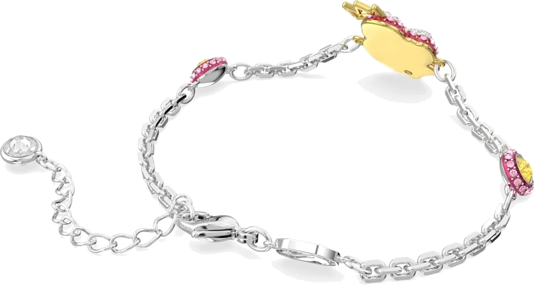 Bracelet Swarovski Pop Swan pour Femme - Cygne Rose et Rhodium - Réf. 5650188 vue 4