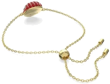 Bracelet Swarovski Marvel Spider-Man 5650873, rouge, ajustable, plaqué or, unisexe vue 3