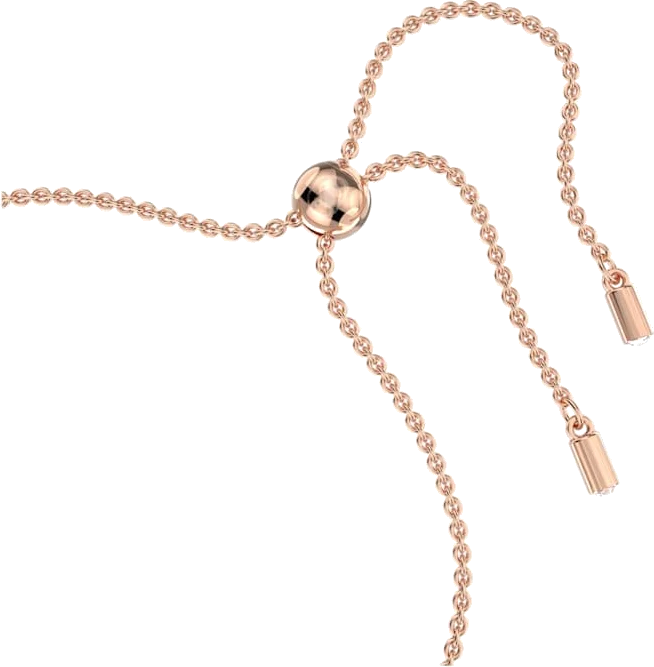 Bracelet Swarovski Emily 5663393 en métal plaqué or rose avec cristaux, pour femme vue 3