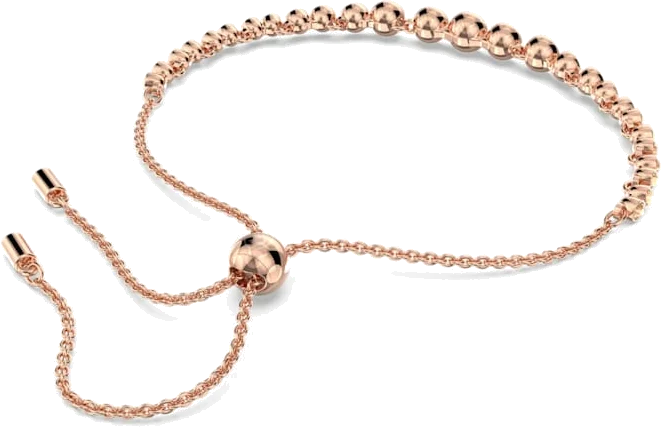 Bracelet Swarovski Emily 5663393 en métal plaqué or rose avec cristaux, pour femme vue 4