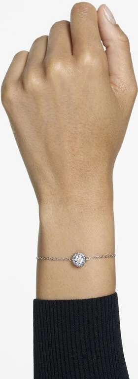 Bracelet Swarovski Constella 5636266 en métal rhodié argenté avec cristaux blancs - Pour Femme vue 4