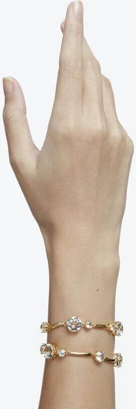 Bracelet Jonc Swarovski Constella Plaqué or vue 4