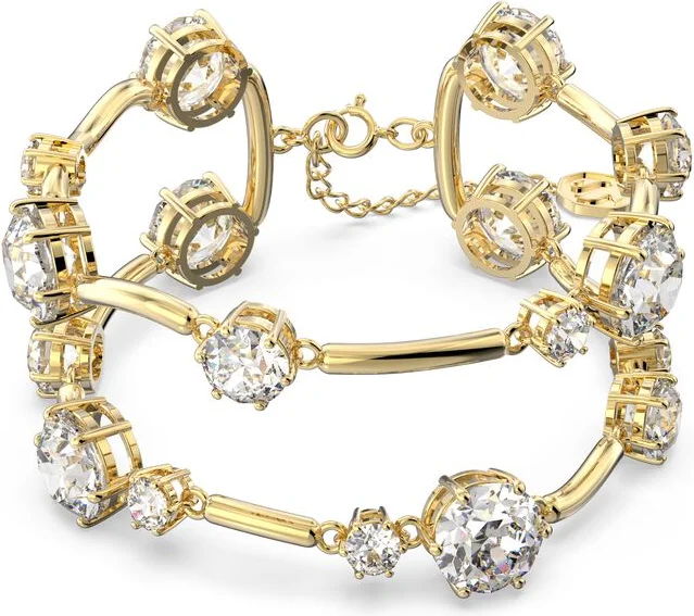 Bracelet Jonc Swarovski Constella Plaqué or