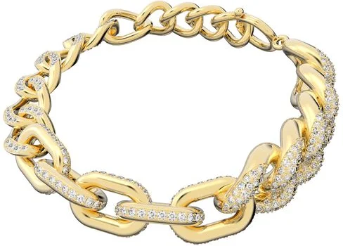 Bracelet Swarovski Dextera Cristal Pavé Métal doré
