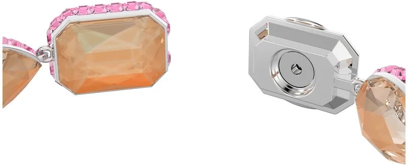 Bracelet Swarovski Orbita Réversible Mixte de cristaux taillés Multicolore Plaqué rhodium vue 3