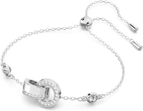 Bracelet Femme Swarovski Hollow en Métal Rhodié Argent - Réf. 5636499 vue 2