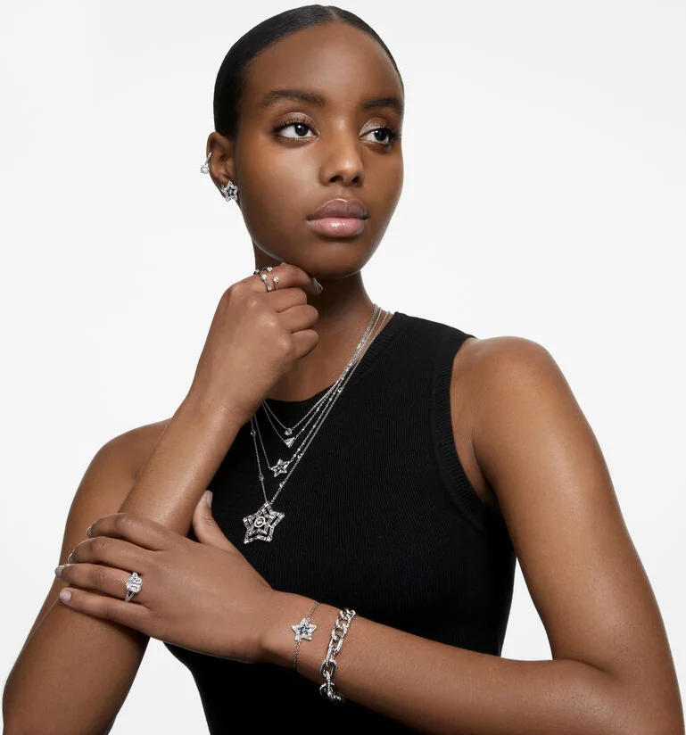 Bracelet Swarovski Dextera Cristal Pavé Plaqué Rhodium vue 3