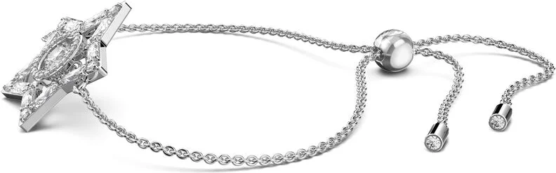 Bracelet Swarovski Stella Plaqué Rhodium Blanc vue 4