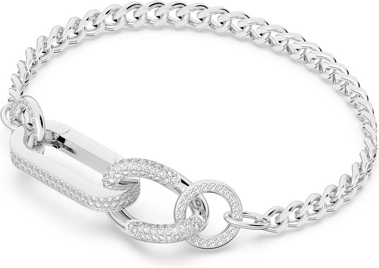 Bracelet Swarovski Dextera 5642598 en métal plaqué rhodium blanc pour femme vue 2