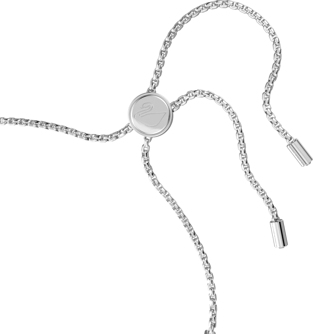 Bracelet Femme Swarovski Subtil 5465384 en Métal Rhodié avec Cristaux Blancs vue 3