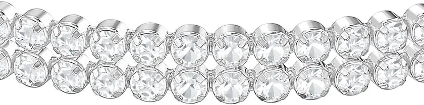 Bracelet Swarovski Subtile 5221397 en métal rhodié argenté pour femme vue 3