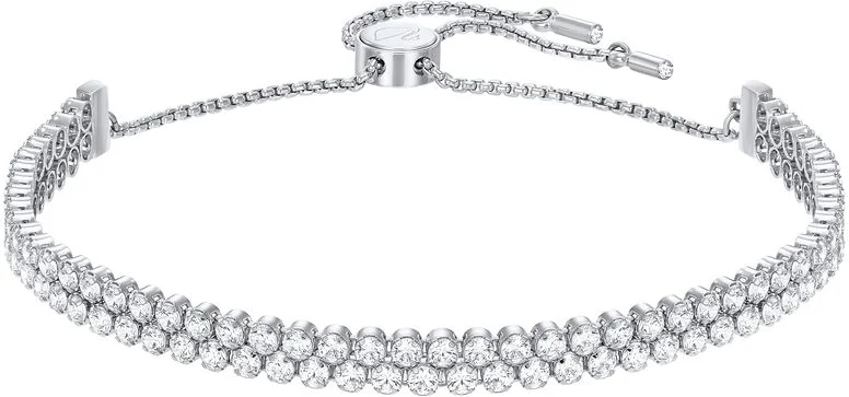 Bracelet Swarovski Subtile 5221397 en métal rhodié argenté pour femme