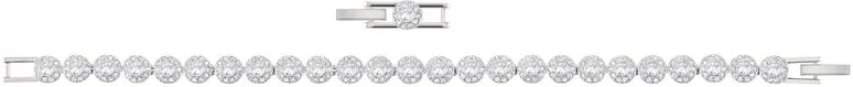 Bracelet Swarovski Angelic Tennis Una 5071173 - Rhodium Blanc pour Femme vue 3