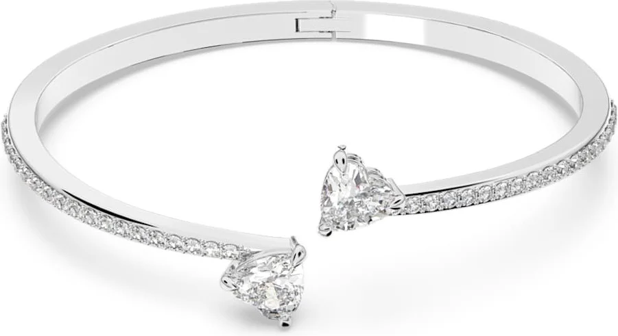 Bracelet Jonc Swarovski Attract Soul pour Femme, Plaqué Rhodium Argent - Réf. 5518814