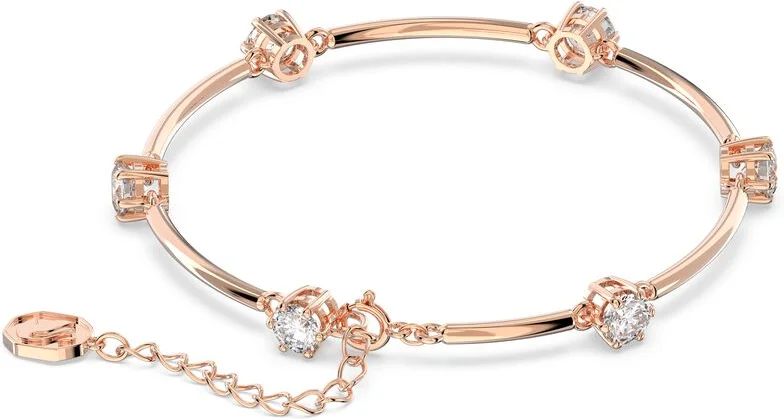 Bracelet Swarovski Constella 5654495 en métal plaqué or rose pour femme vue 4