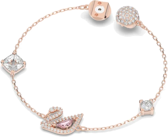 Bracelet Swarovski Dazzling Swan pour Femme, Or Rose, Réf. 5472271 vue 2
