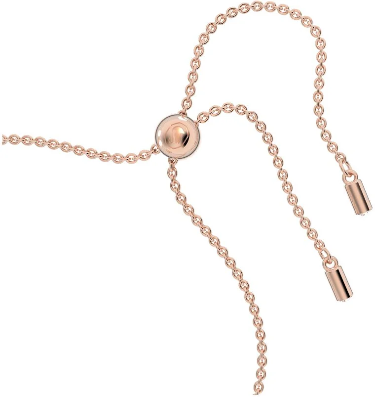 Bracelet Swarovski Una Coeur Petit Blanc Plaqué or rose - Réf. 5628658 - Pour Femme vue 3