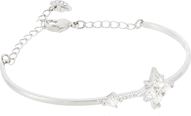 Bracelet Swarovski Symbolic 5511401 en métal argenté pour femme vue 2