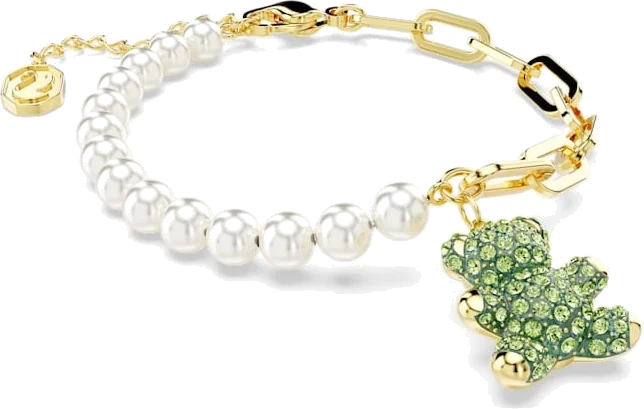 Bracelet Swarovski 5669167 Teddy Ours vert réglable pour femme vue 2