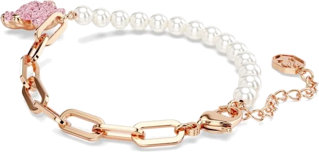 Bracelet Swarovski 5669169 Ours Teddy en or rose pour femme vue 2