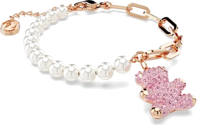 Bracelet Swarovski 5669169 Ours Teddy en or rose pour femme vue 3